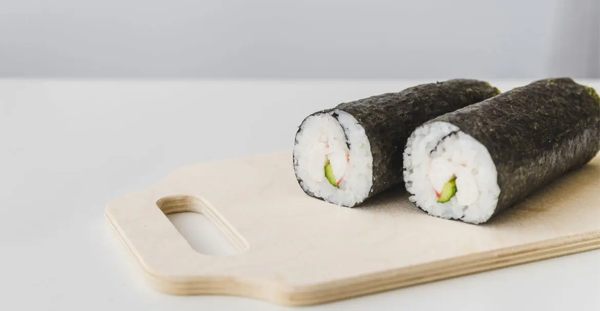 Pasos para cocinar un Sushi burrito o Sushirrito para 4 personas