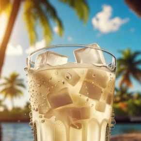 refresco de sabor coco