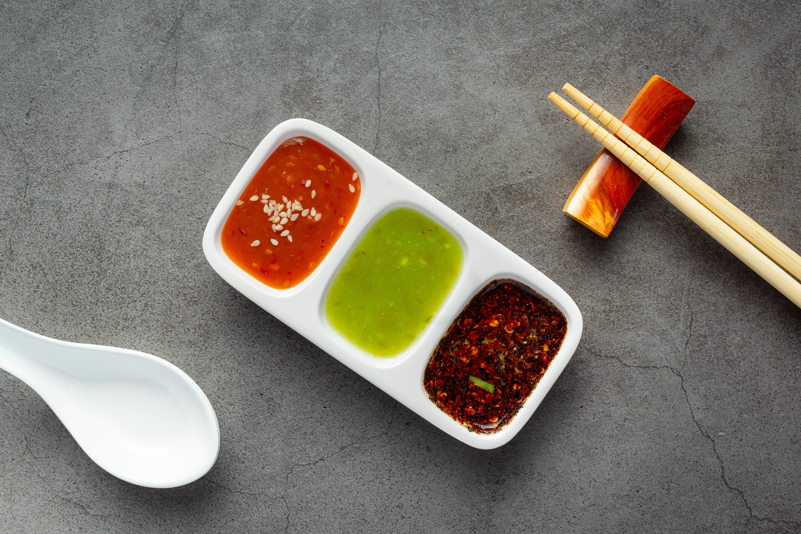 salsas picantes asiáticas